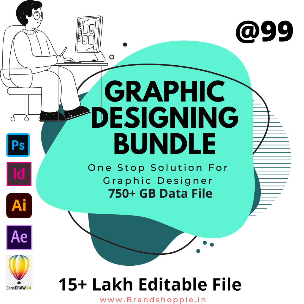 Graphic Designing Bundle 750 GB Data Combo Pack